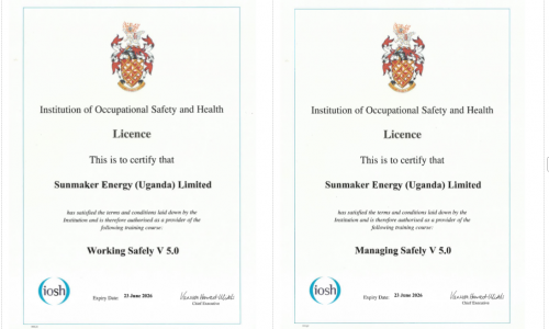 Authorized by IOSH Company Officially Becomes IOSH Accredited Training Provider in China